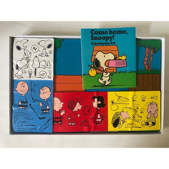 Come Home Snoopy COLORFORMS & Lucy's Winter Carnival COLORFORMS - 2 SETS - Picture 9 of 14